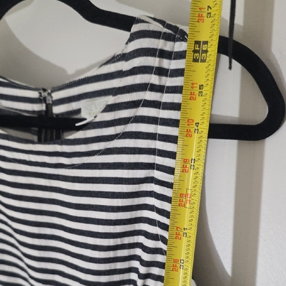 Forever 21 Blue and White Sleeveless Mini Sundress - Picture 5 of 5